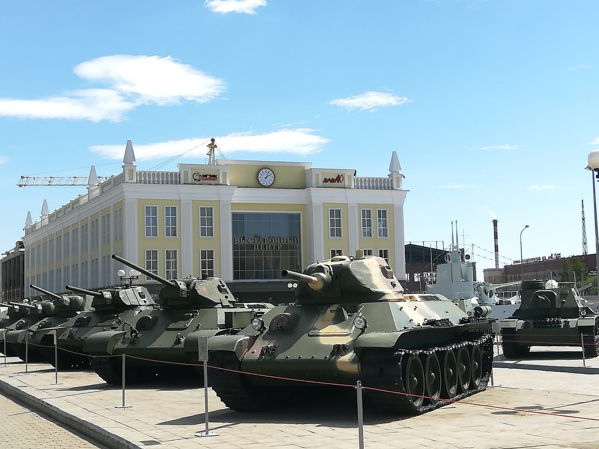 Музей военной техники Боевая Слава Урала верхняя Пышма